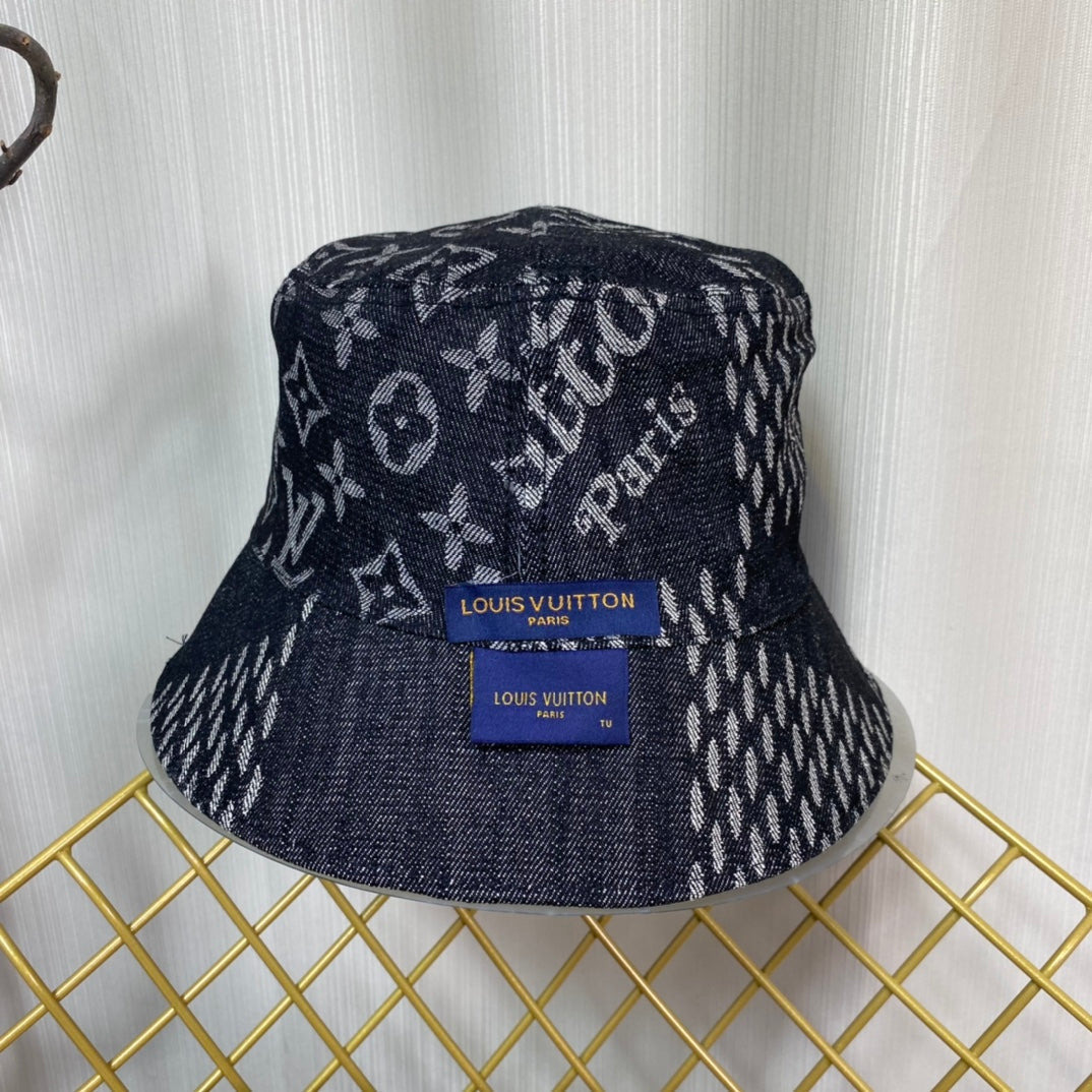 Trendy Denim Double Sided Bucket Hat