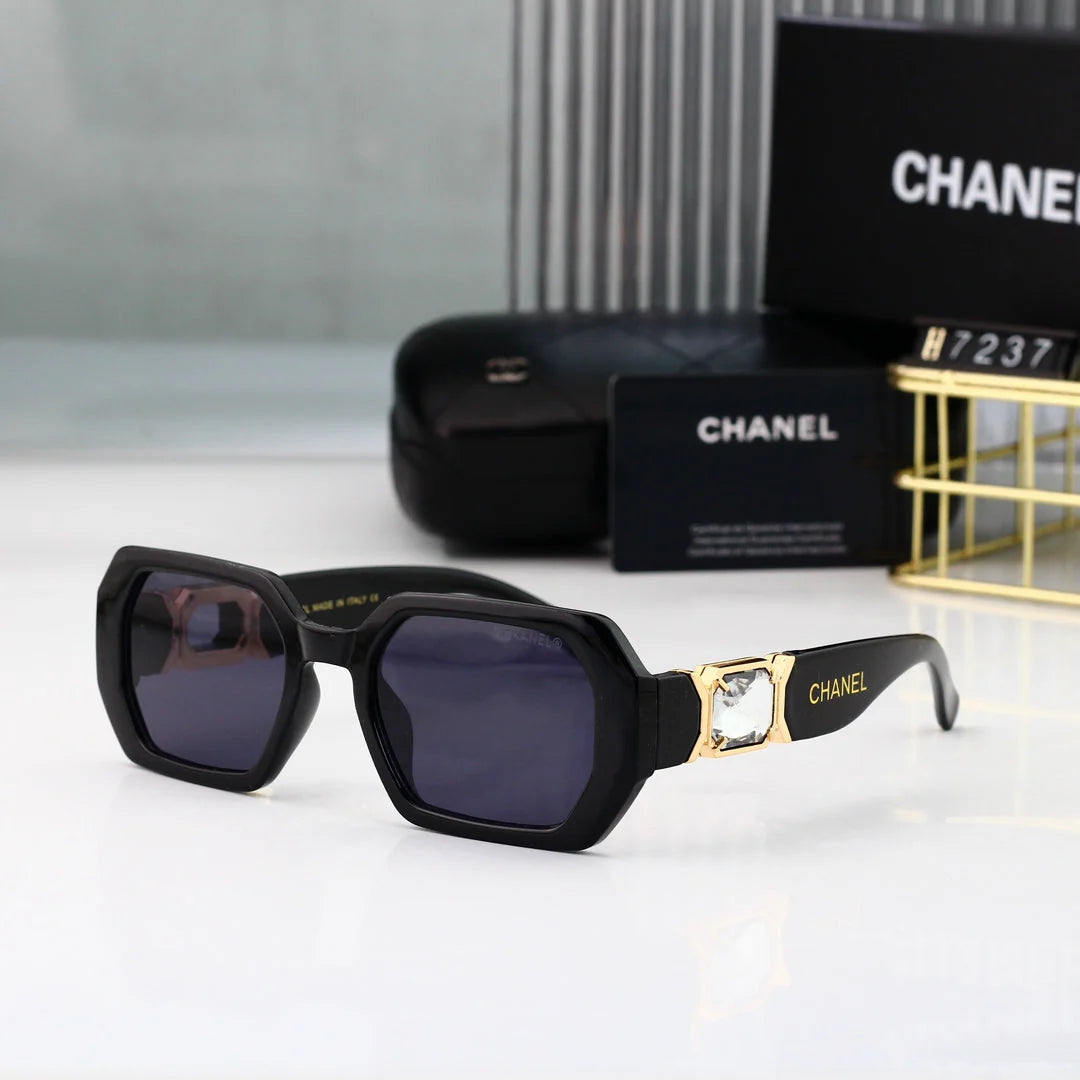 Personalized square diamond sunglasses