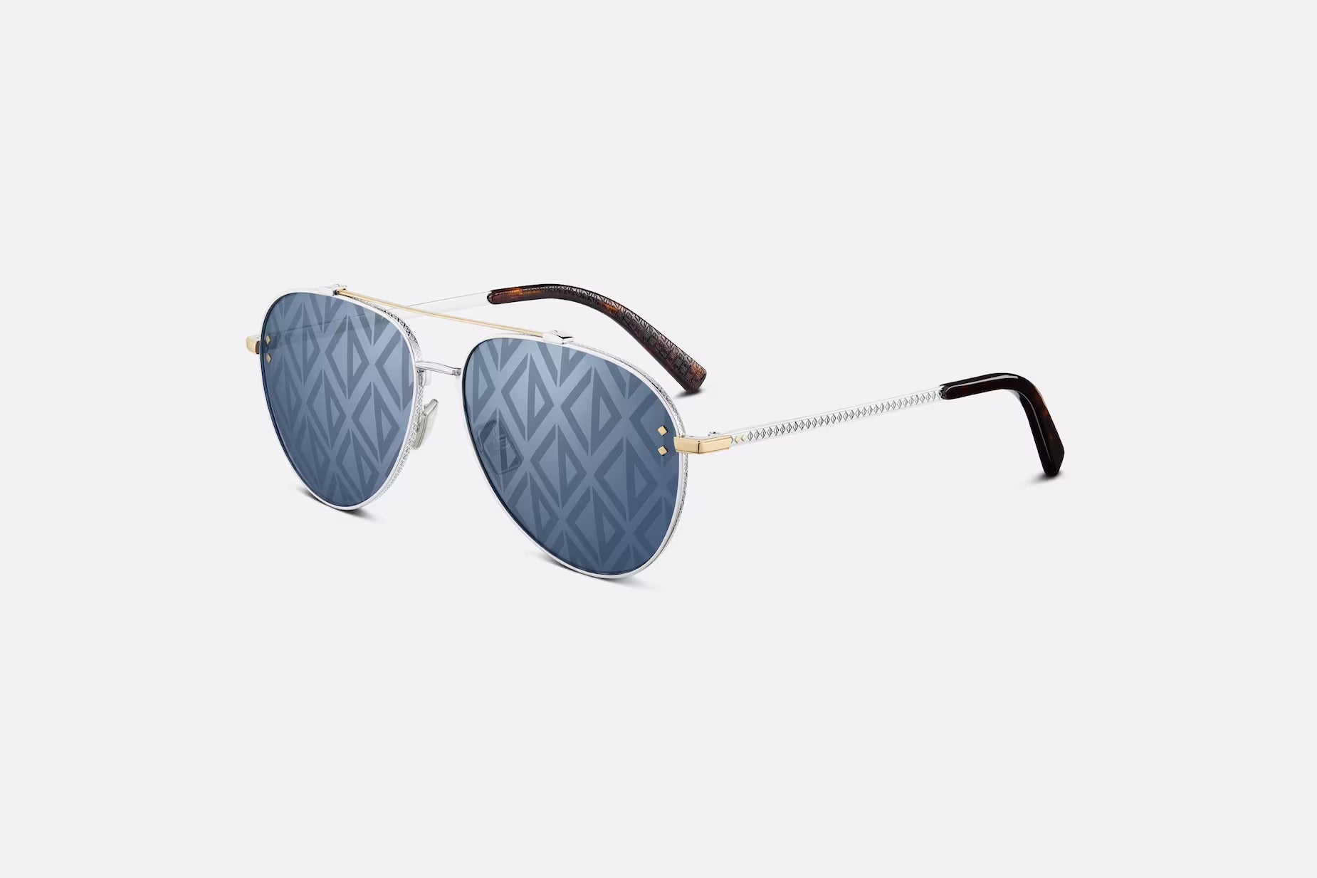 Blue Mirrored Pilot Sunglasses CDDMA1U