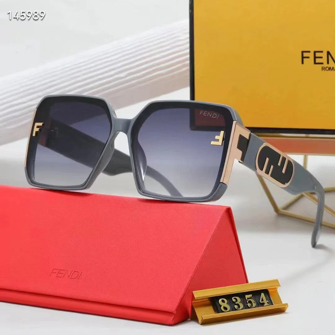 New square frame sunglasses