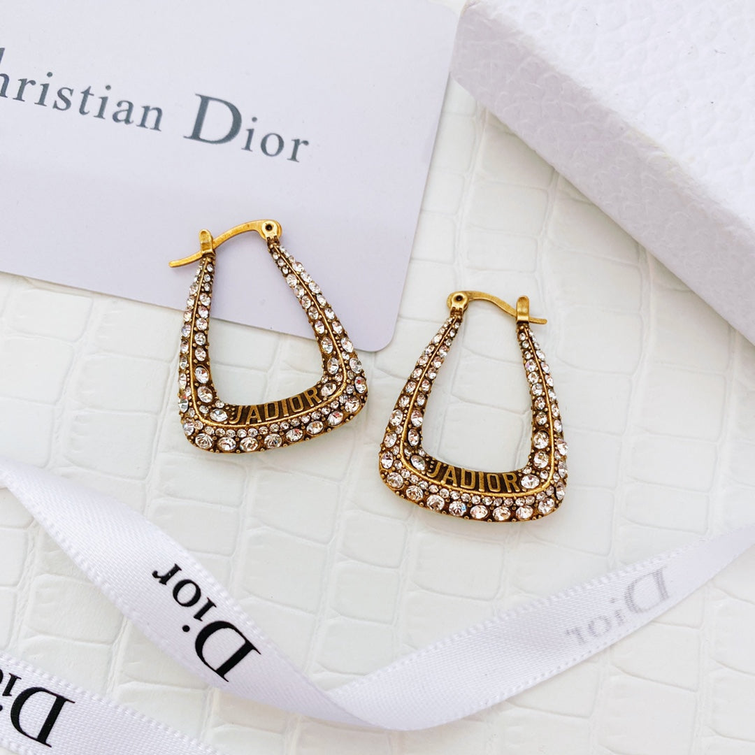 Vintage Diamond Earrings