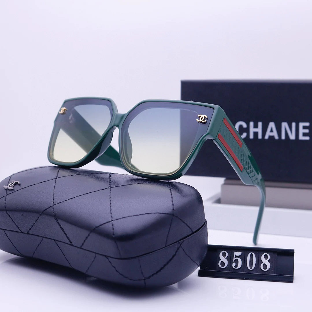 Simple large frame sunglasses