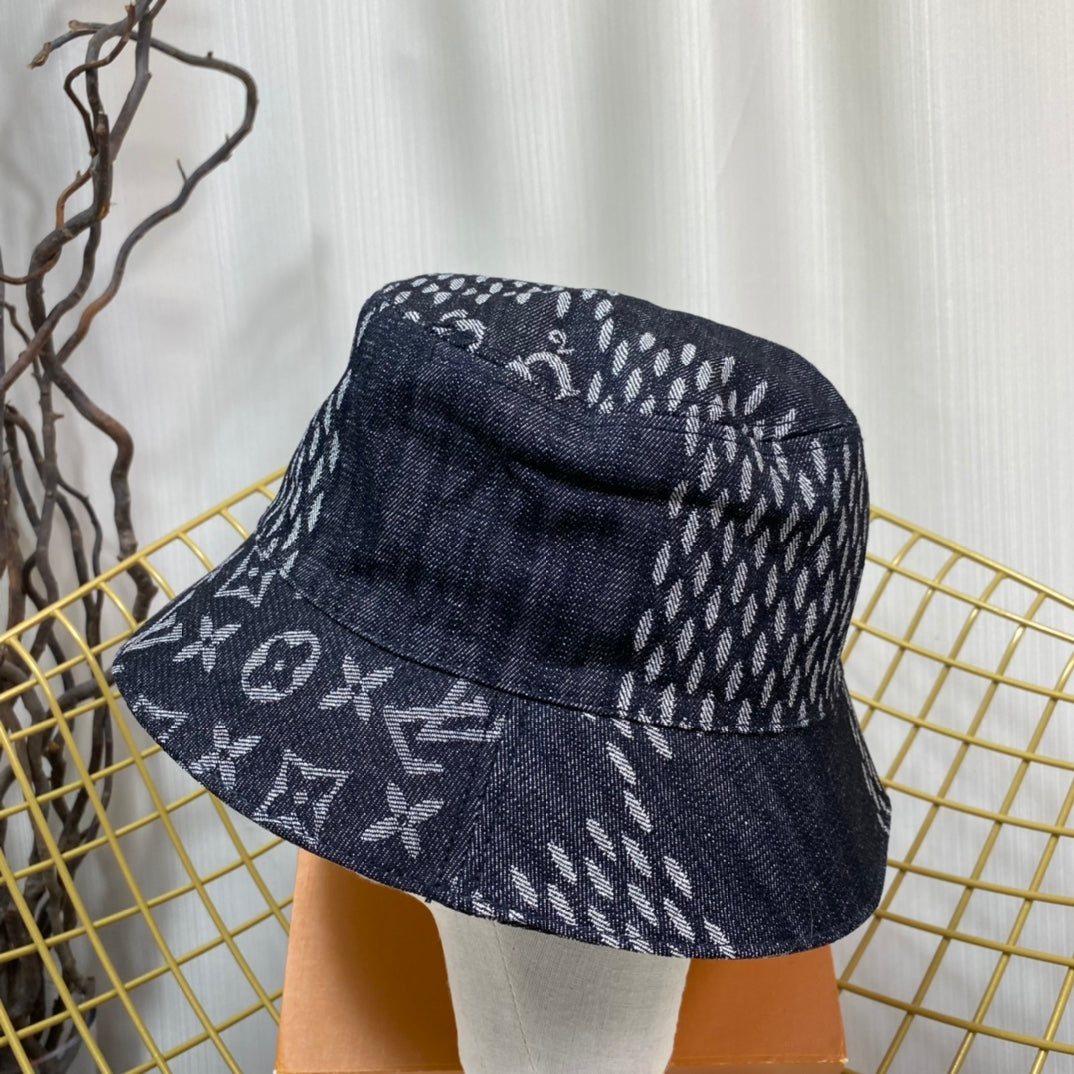 Trendy Denim Double Sided Bucket Hat