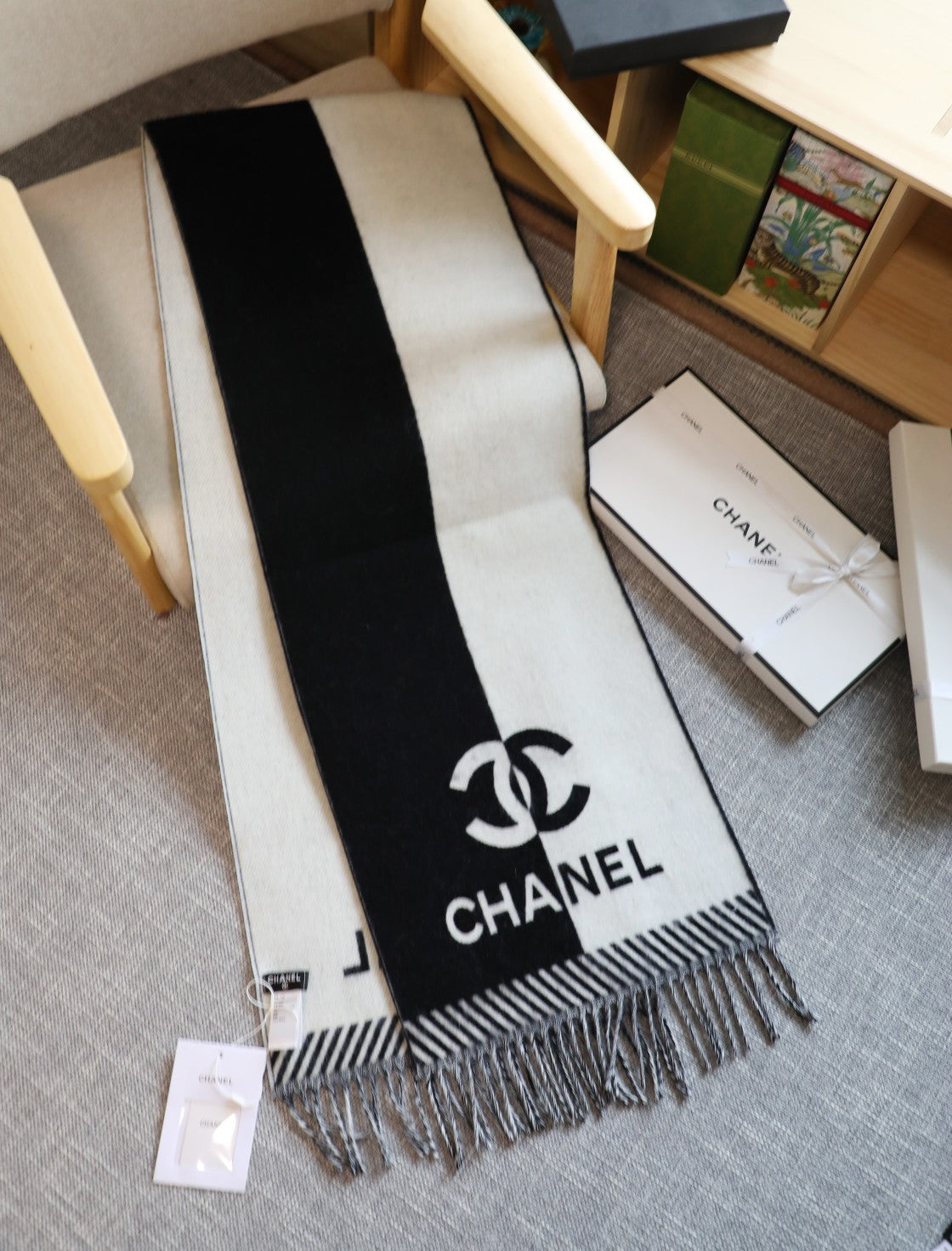 Double Color Classic Scarf