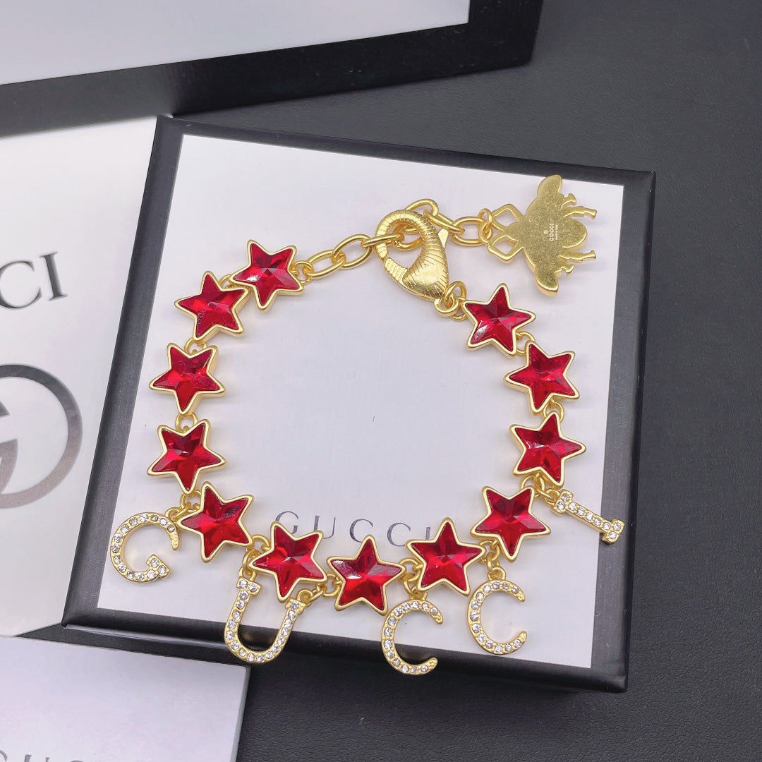 Red Lucky Star Bracelet