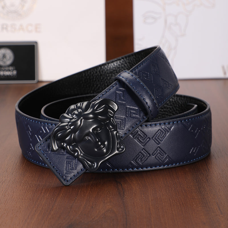 Medusa Leather Belt