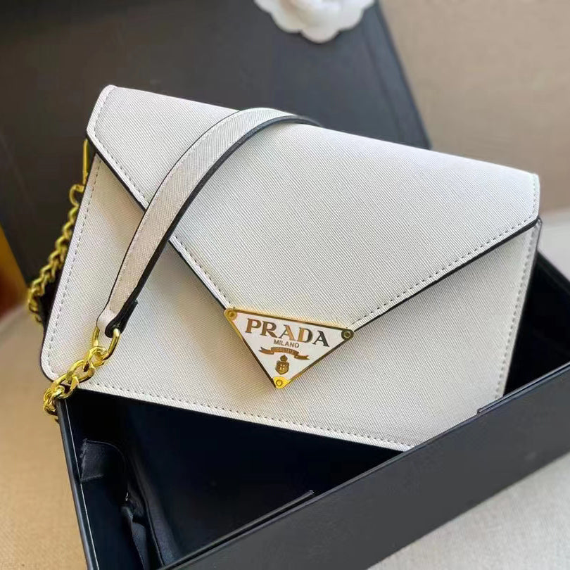 Shoulder Bag With Triangle Logo P1