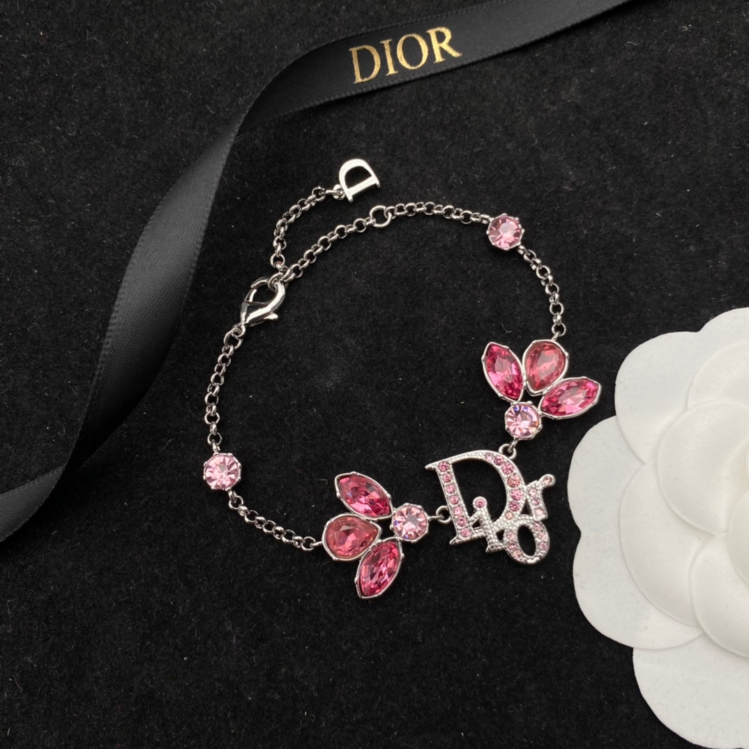 Romantic Cherry Blossom Petal Bracelet