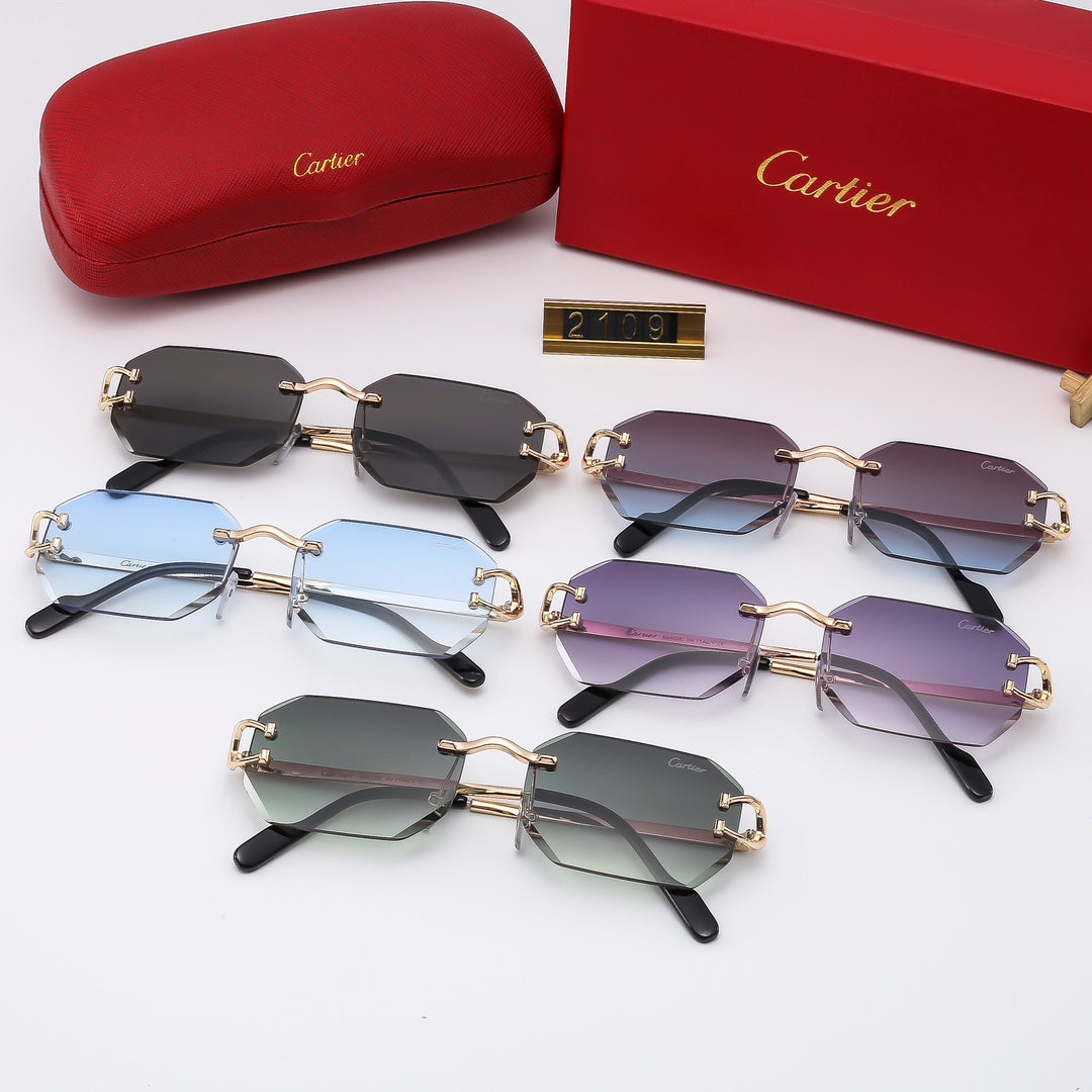 Fashion Frameless Sunglasses2109