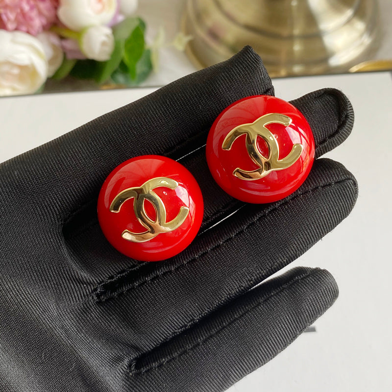 Retro Round Earrings