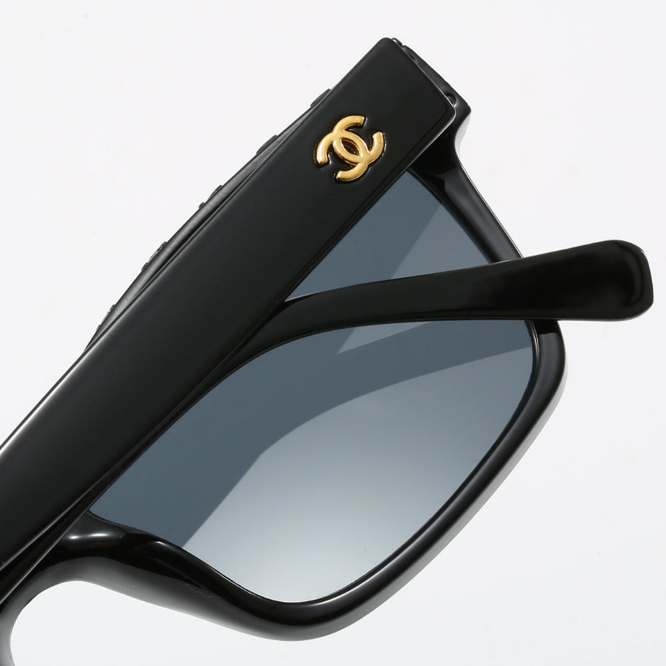 Stylish simple square frame sunglasses 89826