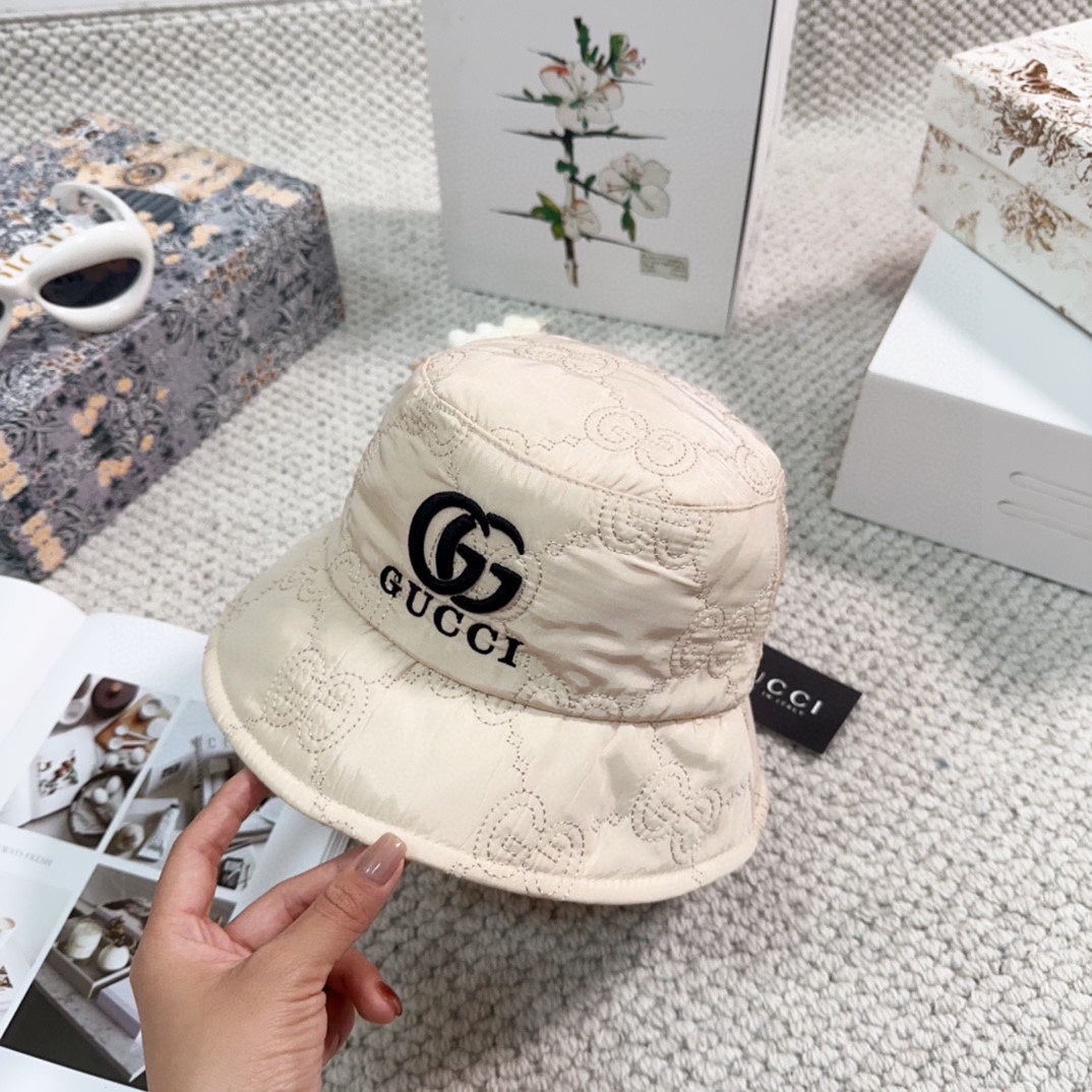 Two-color Boutique GG Fisherman's Hat