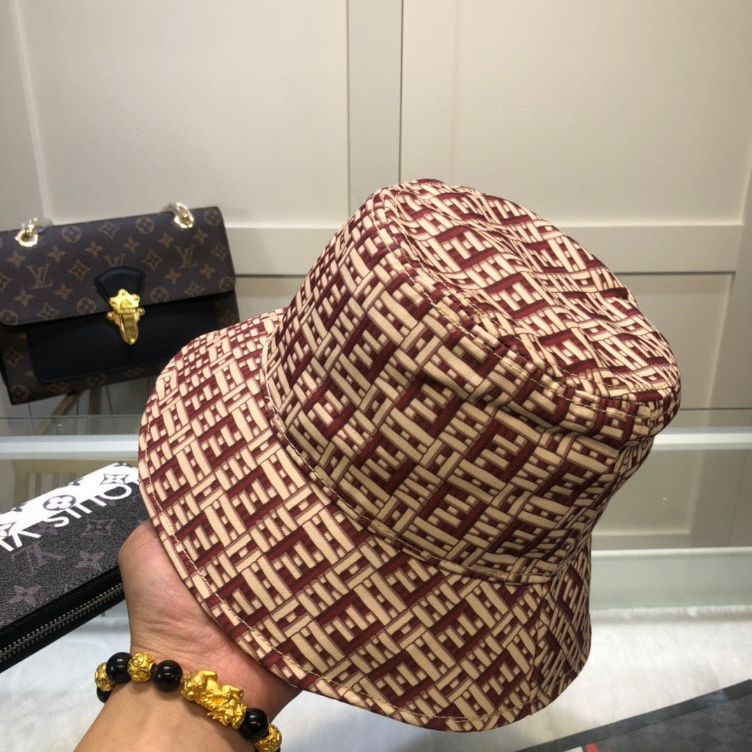 New - FD Printed Fisherman's Hat