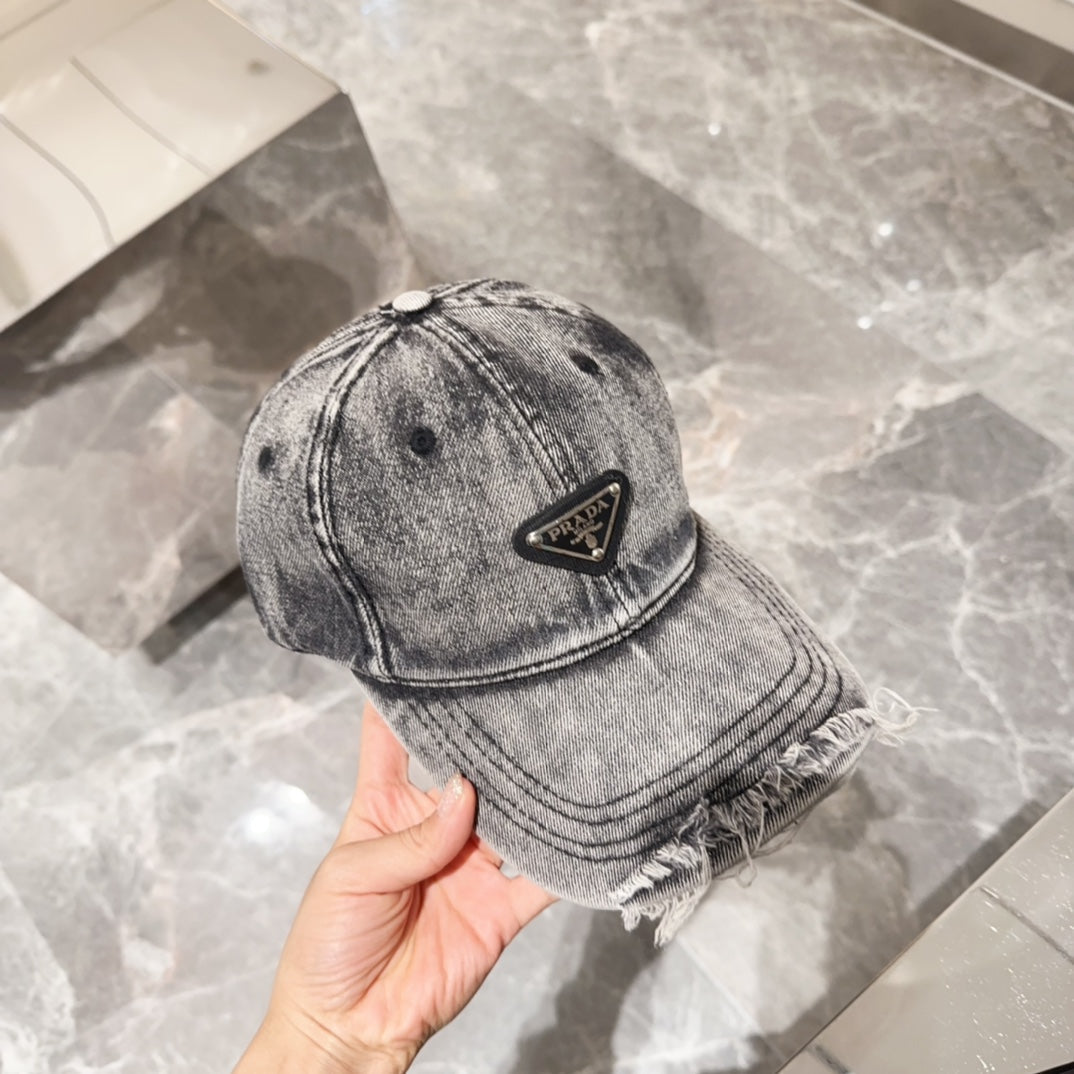 2024 Luxury Triangle Label Cowboy Baseball Cap