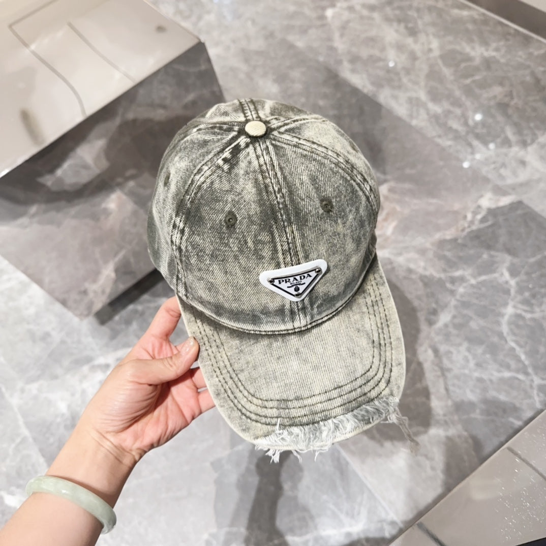 2024 Luxury Triangle Label Cowboy Baseball Cap