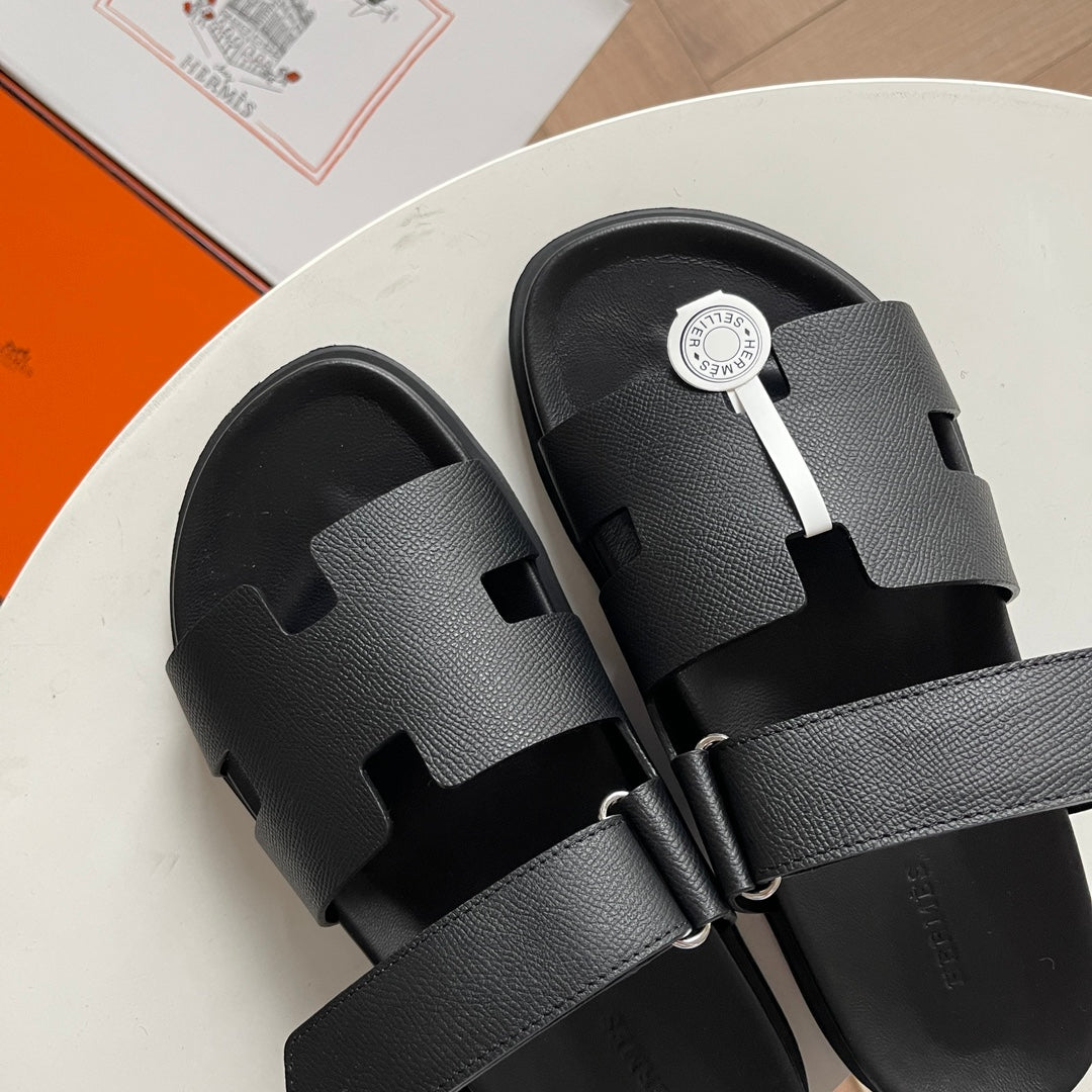 0425 The latest summer calfskin functional sandals